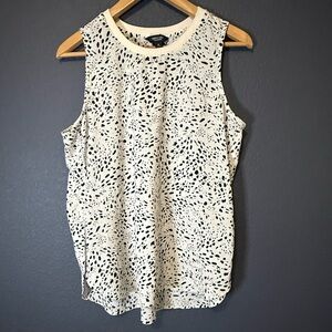 Simply Vera Vera Wang Black and White Tank Top